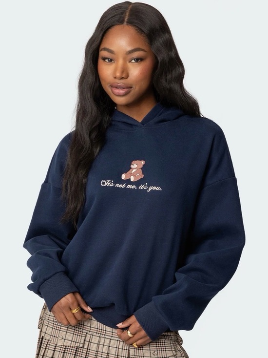 Edikted Tops - Edikted Teddy Bear Hoodie